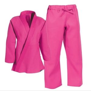 Century Student Kids Pink Jiujitsu BJJ Judo Gi Uniform -M1- Martial Arts